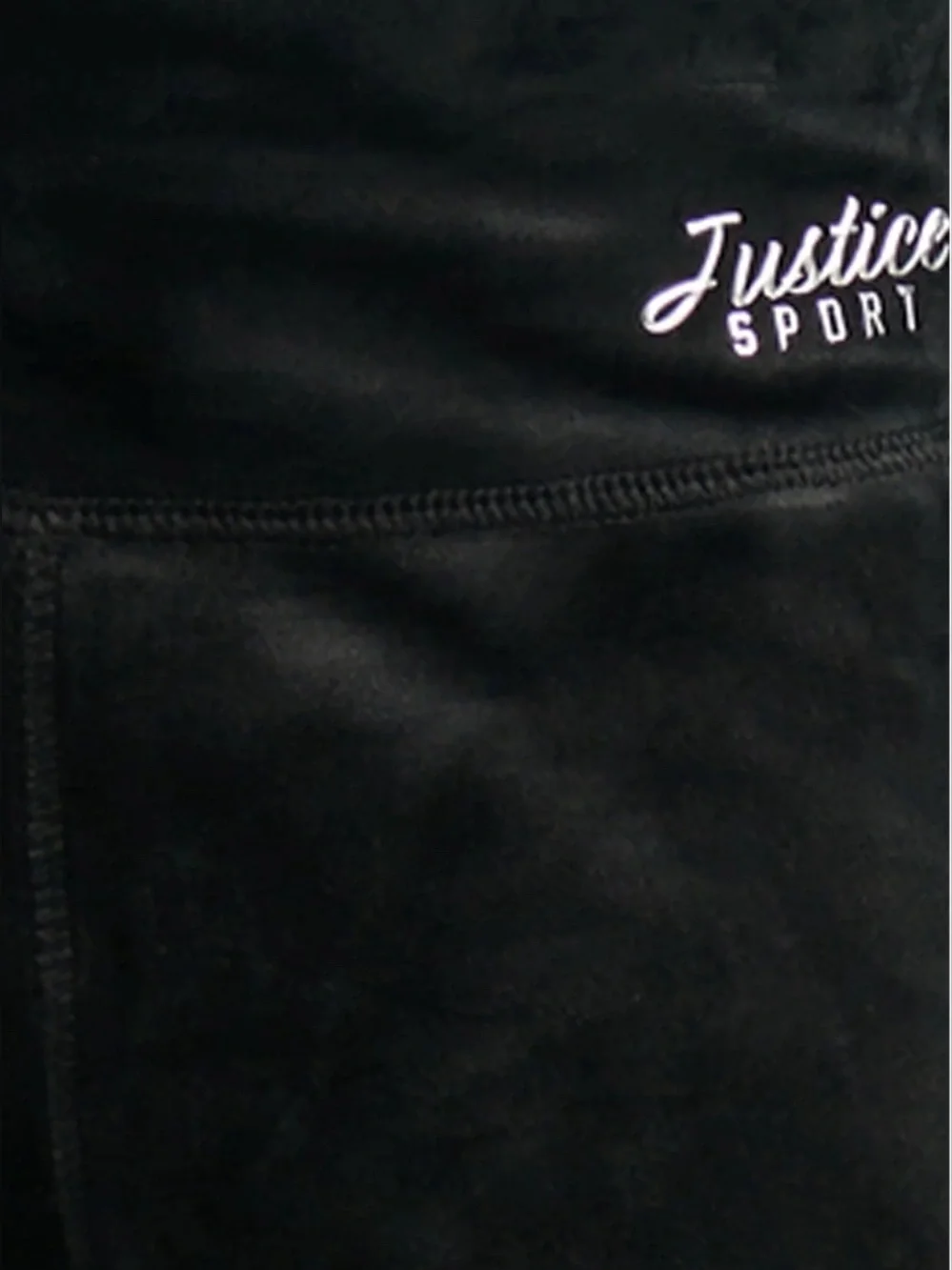 Justice Girls Velvet Legging Size: L NWT